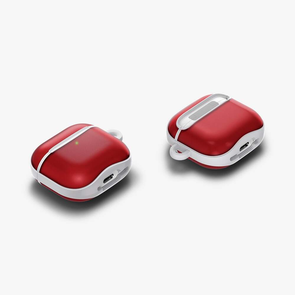 For Apple AirPods 4th Gen Case SPIGEN Classic C1 Modern Feel Metal Hook Cover - Picture 31 of 55