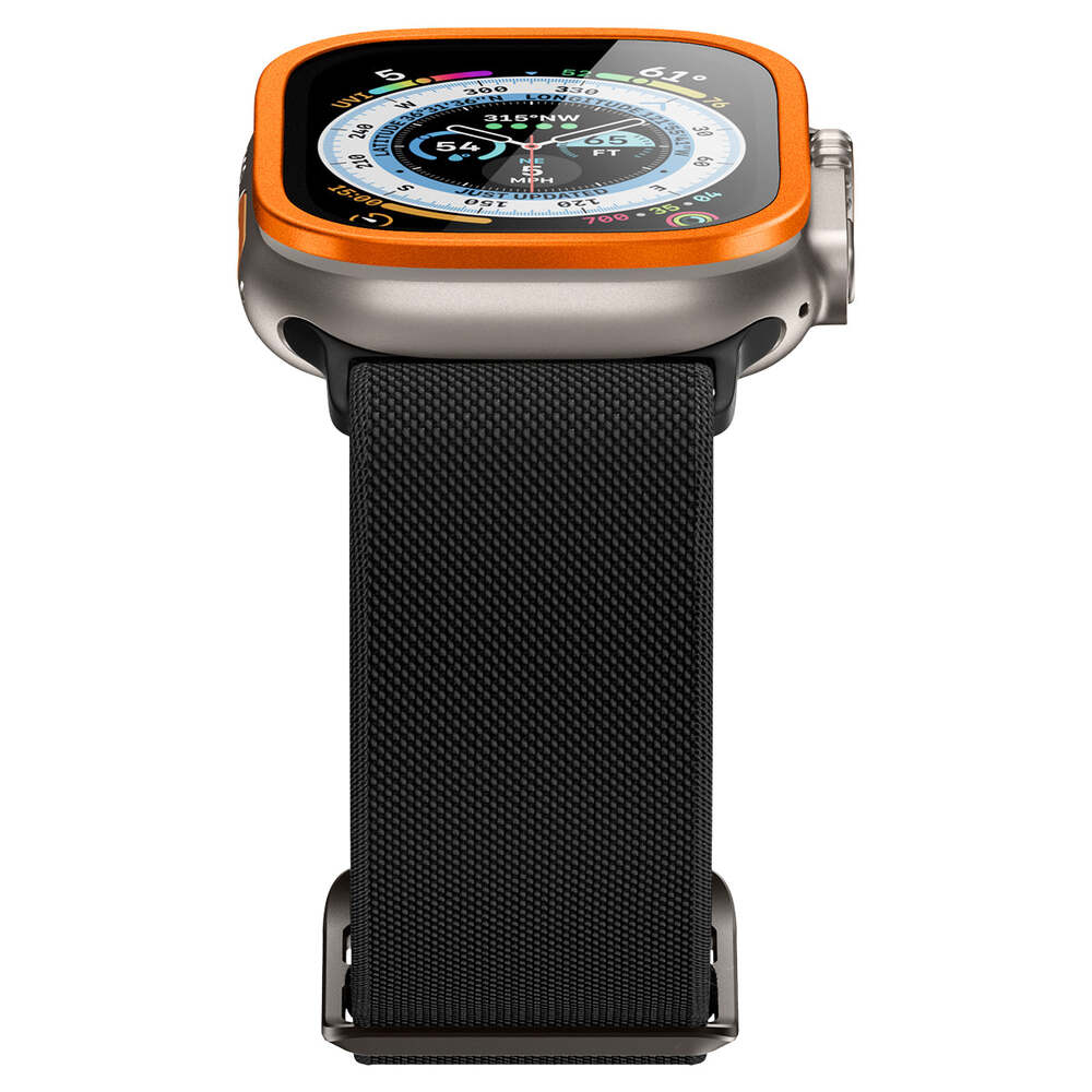 For Apple Watch Ultra 2/1 49mm Full Screen Protector SPIGEN Frame Tempered Glass - Picture 34 of 49