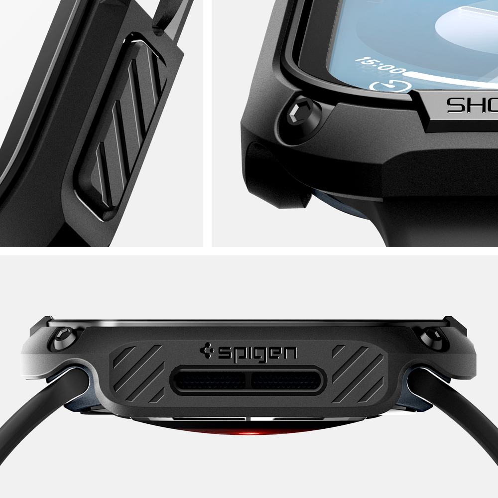 For Apple Watch Series 10 46mm Screen Protector Case SPIGEN Tough Armor Cover - Picture 21 of 22