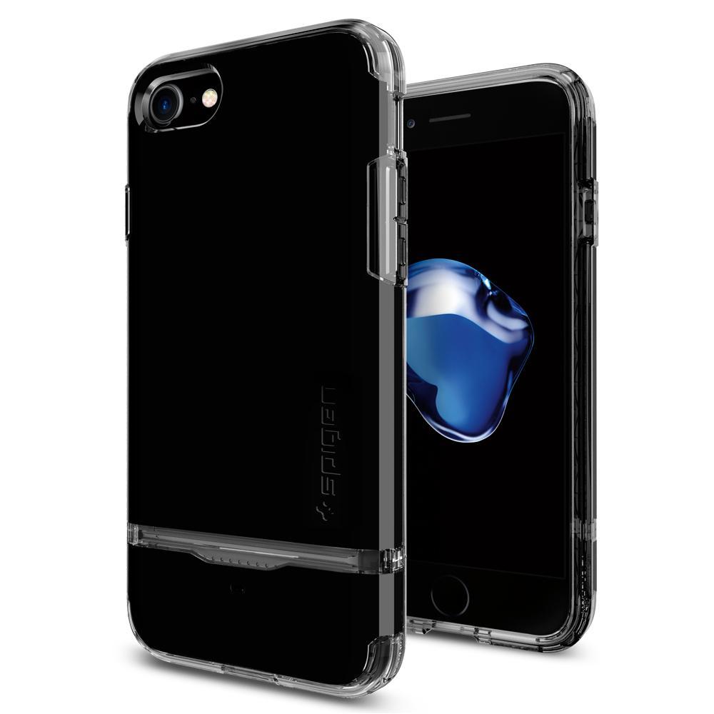 iPhone 8 Case, Genuine SPIGEN Flip Armor Card Holder Cover for Apple