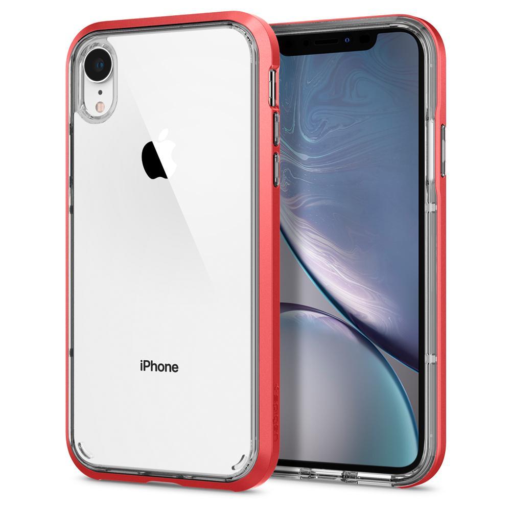 iPhone XR Case, Genuine SPIGEN Neo Hybrid Crystal Bumper Cover for Apple