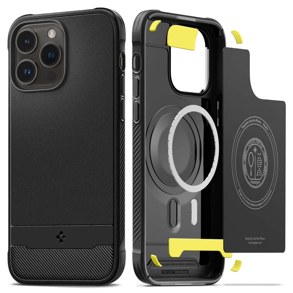 Spigen Core Armor Mag Case for MagSafe for iPhone 13 Pro Max/12 Pro Max -  Black 