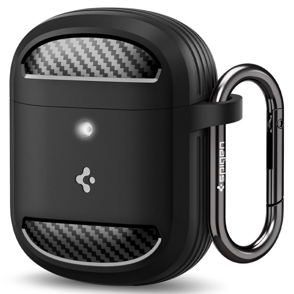 Funda Spigen Tough Armor Mag MagSafe Apple Airpods Pro 1 / 2 Negro Case