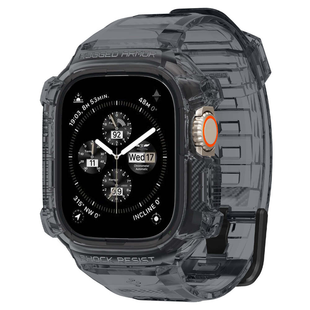 For Apple Watch Ultra 2 / 1 49mm Case SPIGEN Rugged Armor Pro Wristband Cover - Picture 50 of 97