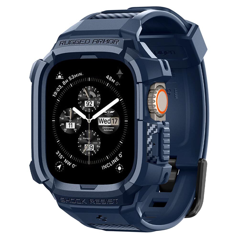 For Apple Watch Ultra 2 / 1 49mm Case SPIGEN Rugged Armor Pro Wristband Cover - Picture 74 of 97