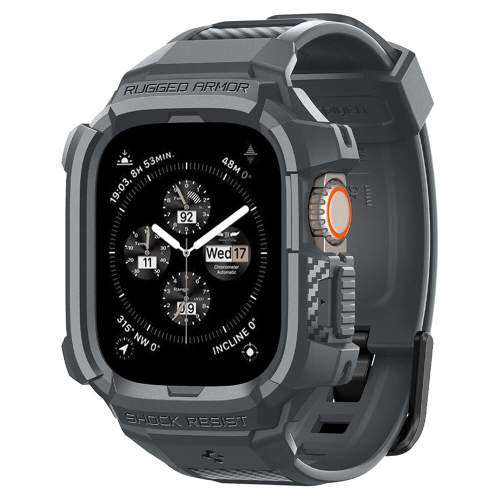 For Apple Watch Ultra 2 / 1 49mm Case SPIGEN Rugged Armor Pro Wristband Cover - Picture 86 of 97