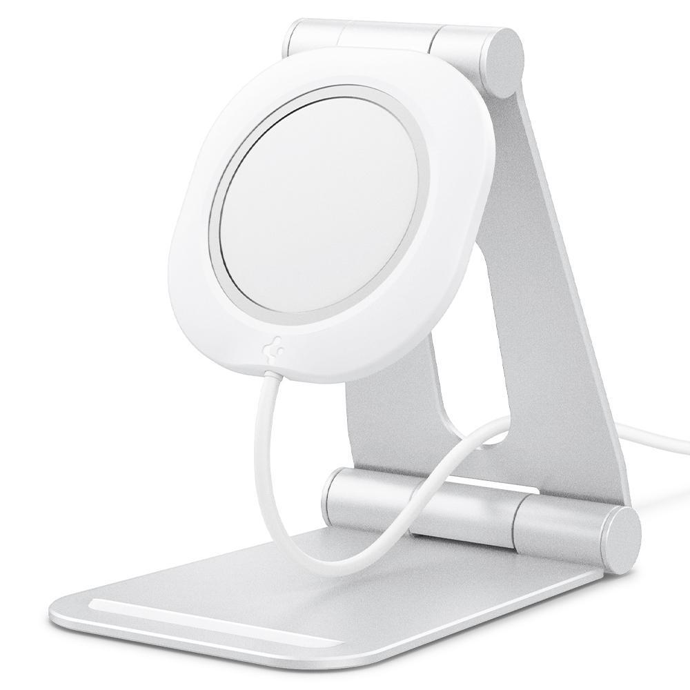 For MagSafe Charger 2020 iPhone 16 15 14 13 Pro Max Plus SPIGEN Mag Fit Stand - Picture 26 of 37