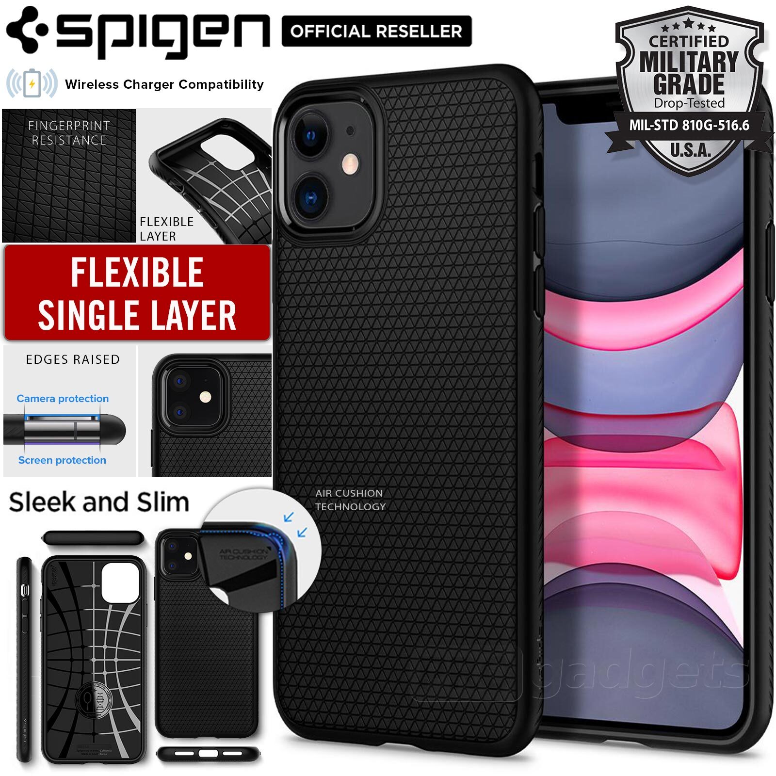 spigen liquid air armor iphone 11 pro