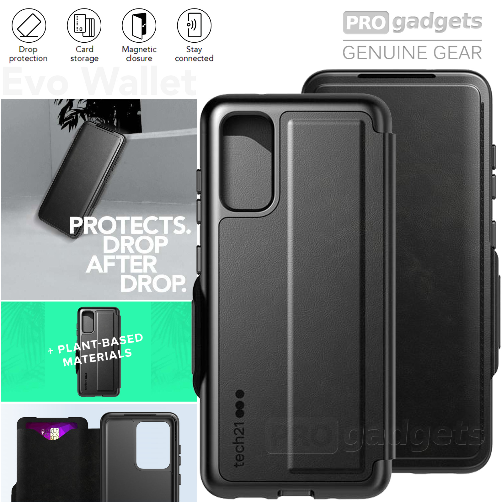 Evo Wallet Phone Case Samsung Galaxy Note 20 Ultra Tech21 Samsung