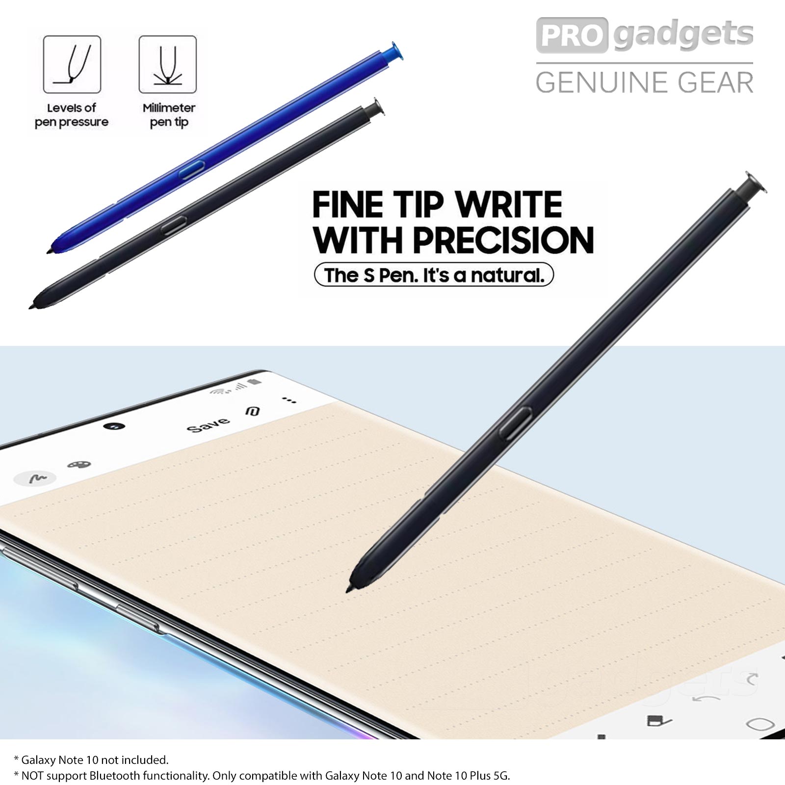 note 10 plus stylus