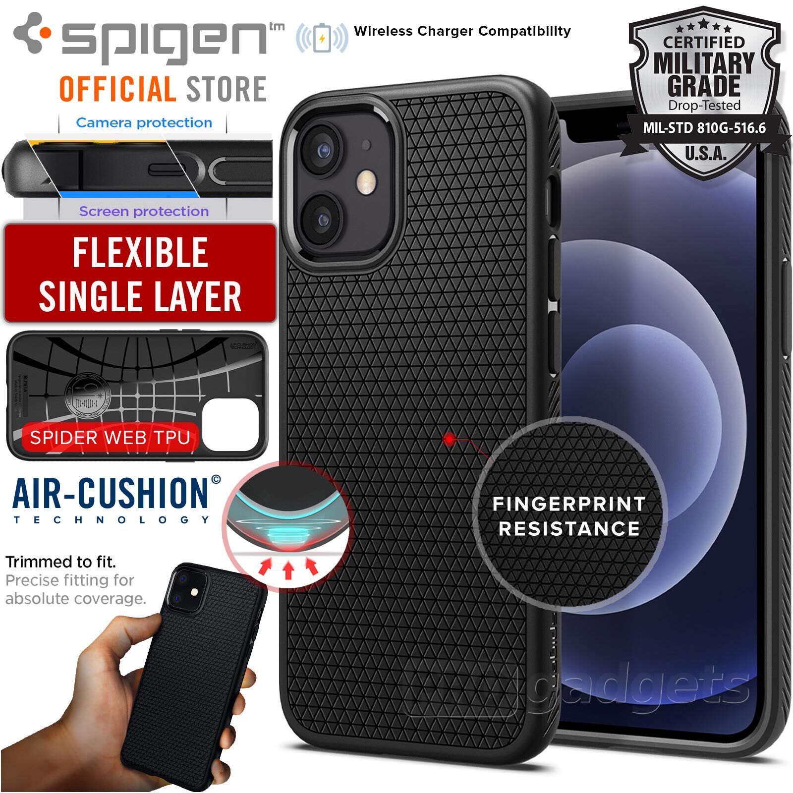 spigen liquid air iphone 12 pro