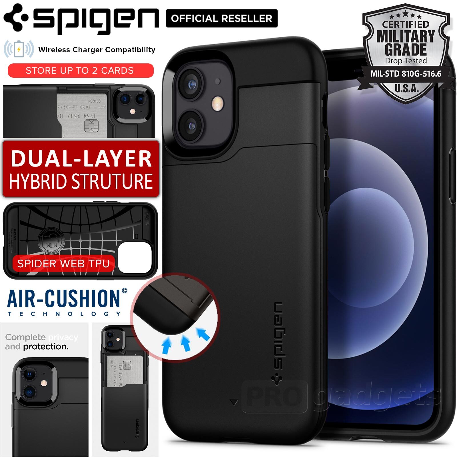 Spigen Iphone 12 Wireless Charger Price Genuine SPIGEN Slim