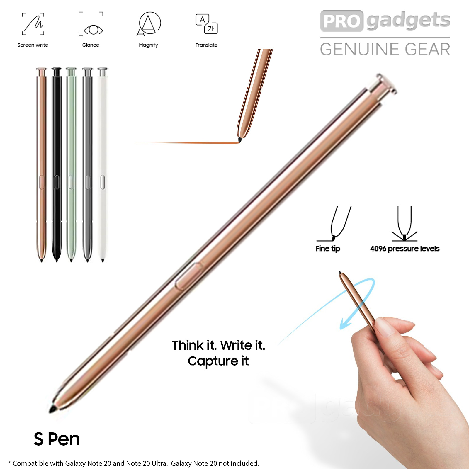 galaxy note 20 s pen