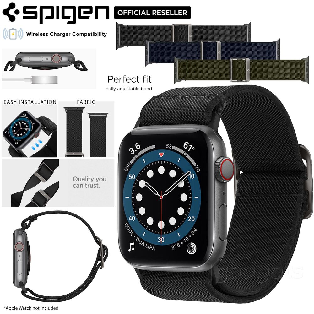 SPIGEN Lite Fit Watch Band for Apple Watch Series 7 6 SE 5 4 3 2 1  (45/44/42mm)