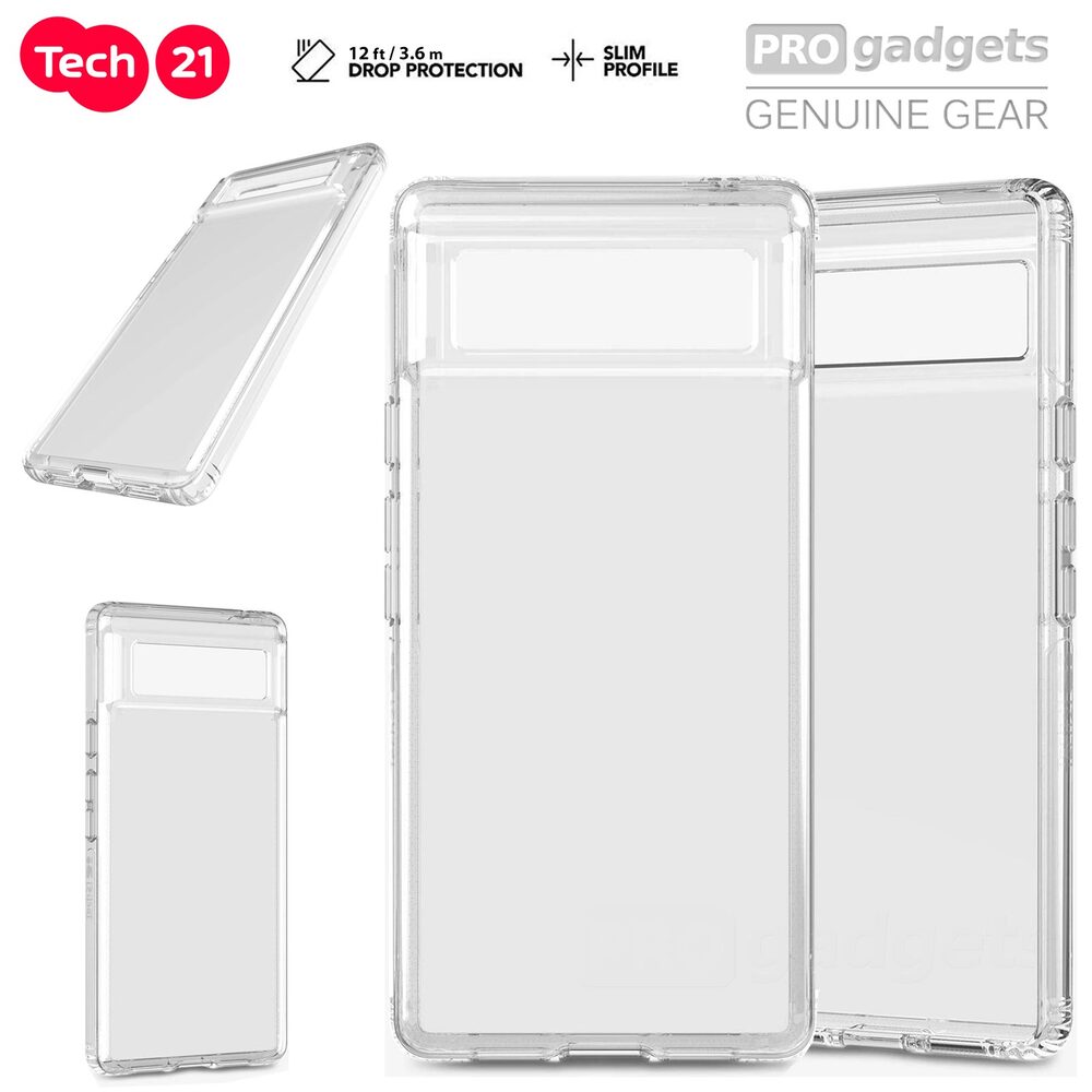 Tech21 Evo Clear Case for Google Pixel 6