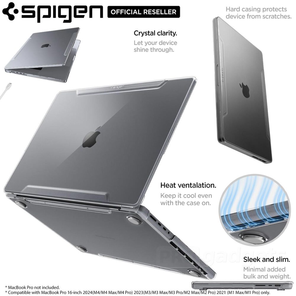 SPIGEN Thin Fit for MacBook Pro 16-inch Case 2024/2023/2021 (M1/M2