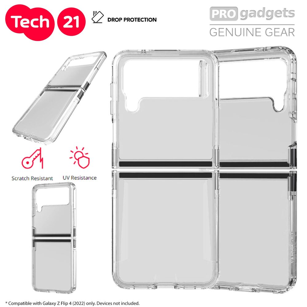 Tech21 Evo Clear for Samsung Galaxy Z Flip4