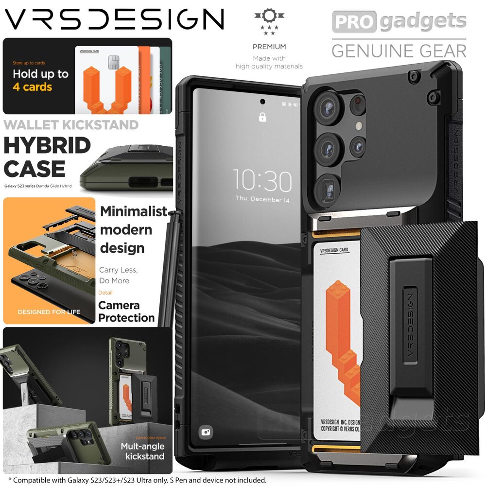 VRS DESIGN Damda Glide Hybrid Case for Galaxy S23 Ultra