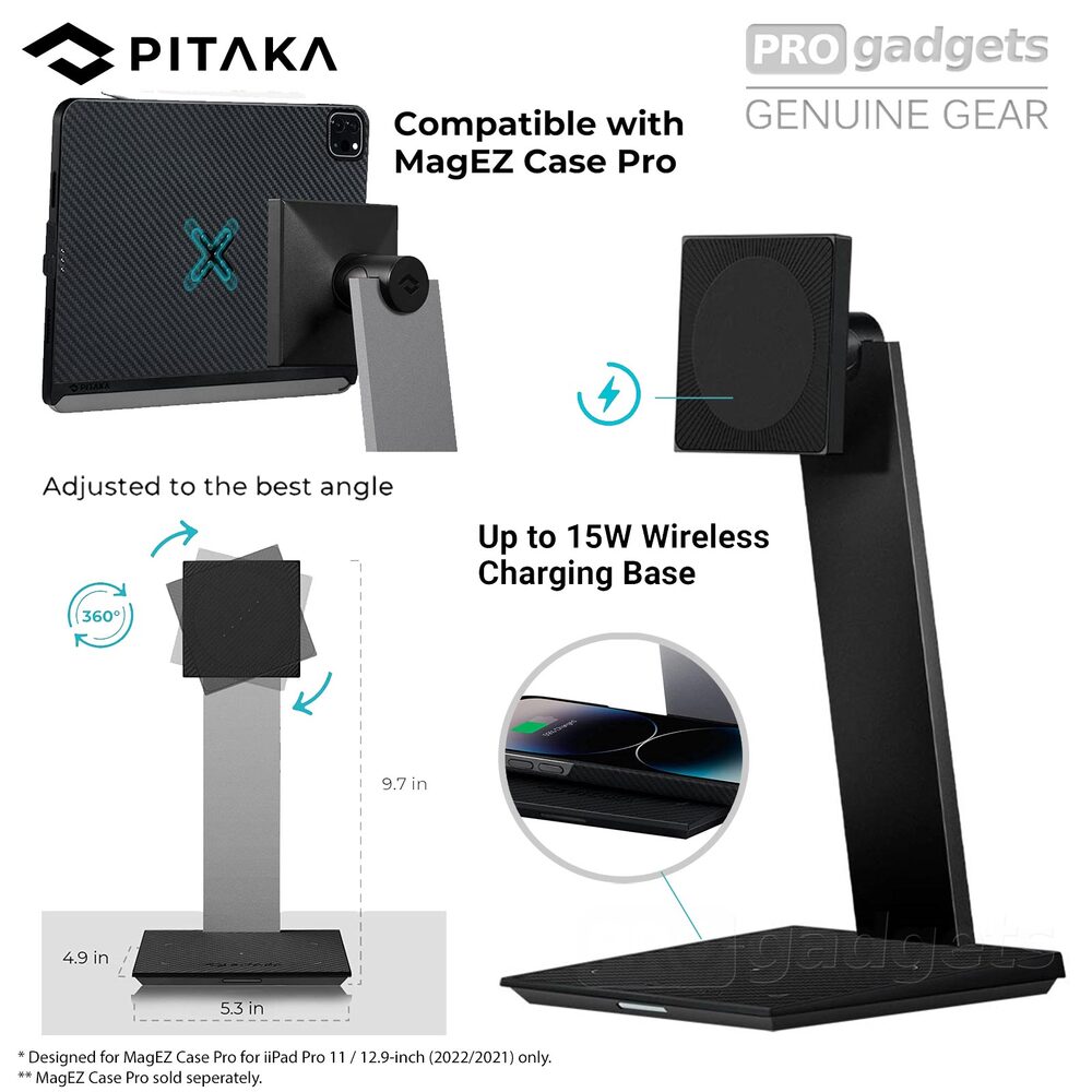  PITAKA iPad Pro 11 Inch Case, Magnetic Wireless-Like