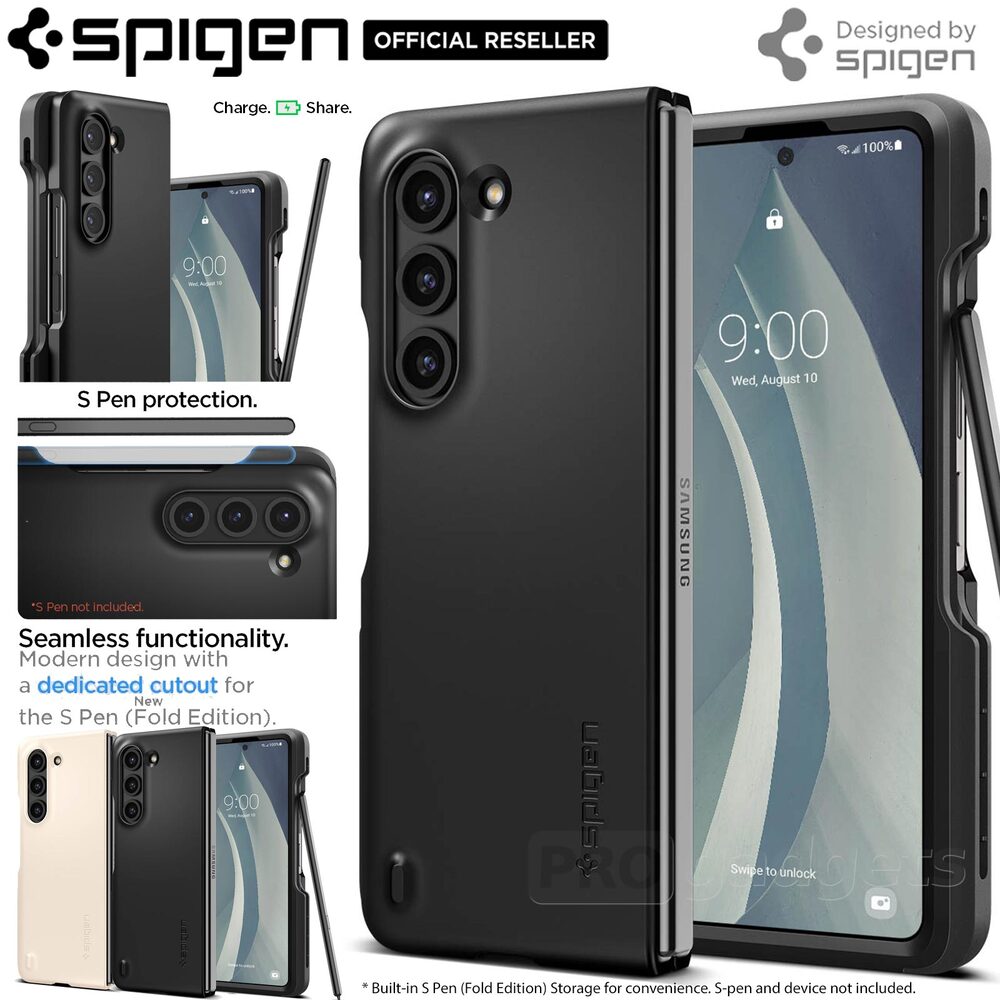 SamsungS Pen Fold Editionとspigenケースセット Spigen Case for Galaxy Z Fold 5 Case, Slim Armor Pro Pen