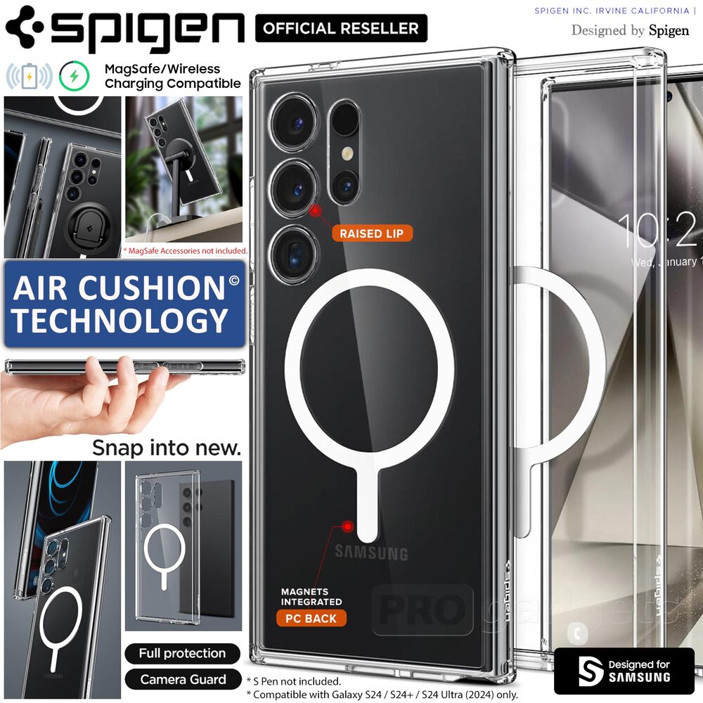  Spigen Neo Hybrid Designed for Galaxy S24 Ultra Case (2024) -  Black : Cell Phones & Accessories