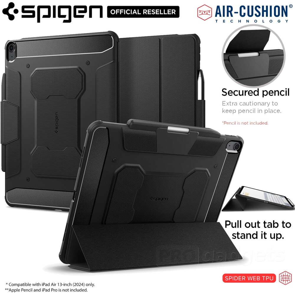 SPIGEN Rugged Armor Pro for iPad Air 13-inch M3/M2 (2025/2024) Case - Main Image