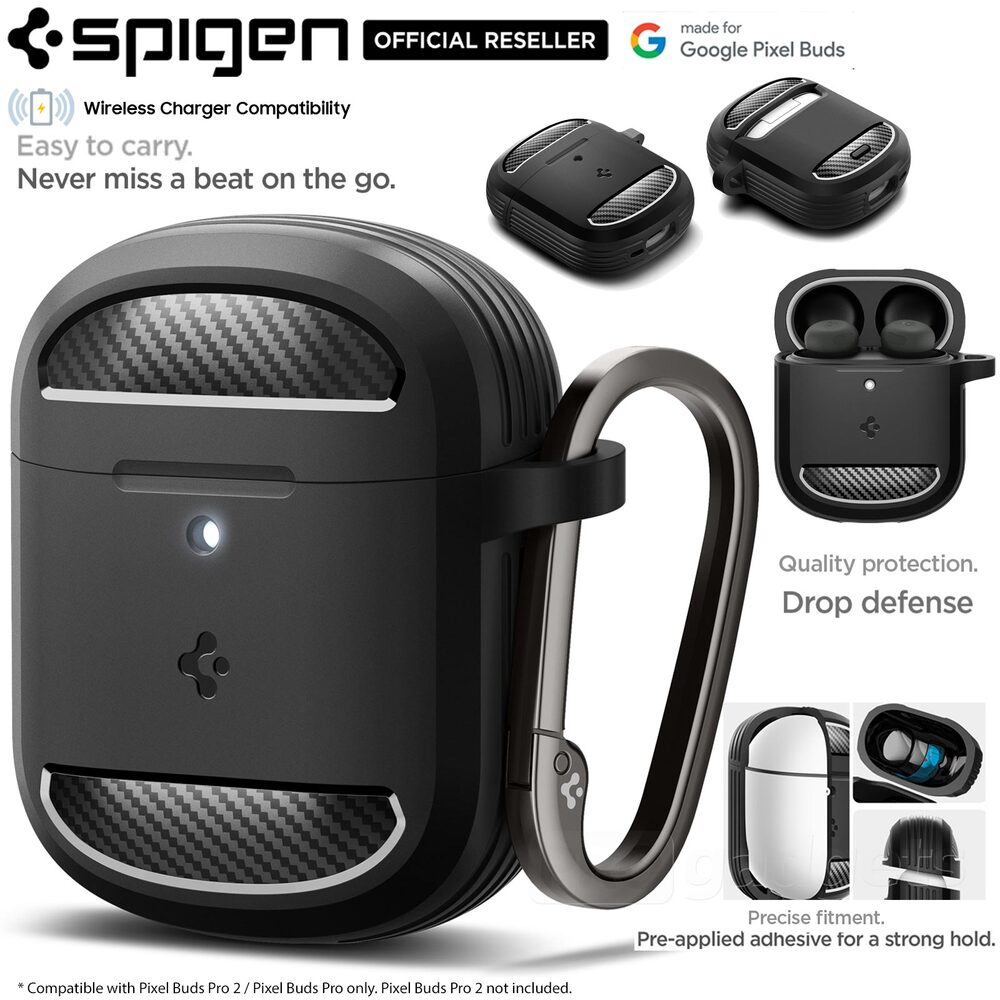 google pixcel buds pro2 + spigenケース Spigen Lock Fit Designed for Google Pixel Buds Pro 2 (2024