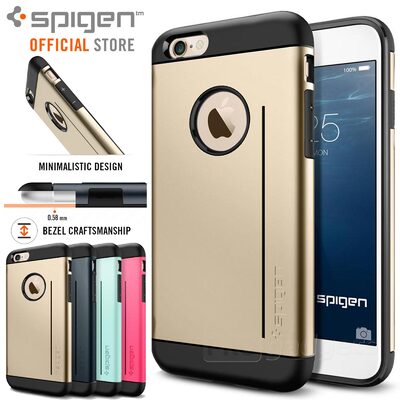  Spigen Slim Armor S Standing Case Cover for Apple iPhone 6S / 6  unpackaged
