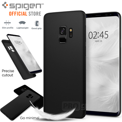 Galaxy S9 case, Genuine SPIGEN Air Skin ULTRA-THIN Soft Cover for Samsung
