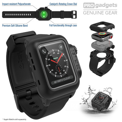 For Apple Watch S3/S2/S1 Case, Genuine Catalyst WaterProof Cover for 42mm