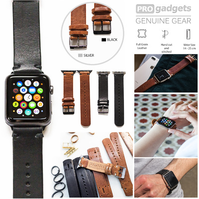 Southern Straps Handcrafted Leather Band for Apple Watch Series 8/7/6/SE/5/4/3/2/1 (41/40/38mm)