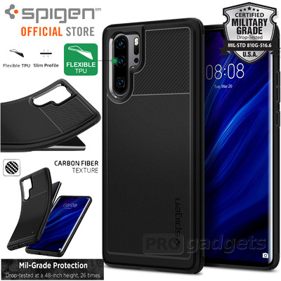 Huawei P30 Pro Case, Genuine SPIGEN Rugged Armor Resilient Soft Cover for Huawei