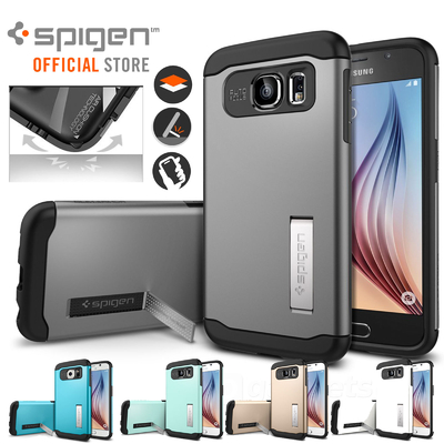 Genuine Spigen Slim Armor Dual Case for Samsung Galaxy S6 unpackaged