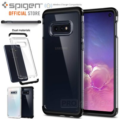 Galaxy S10e Case, Genuine SPIGEN Neo Hybrid NC Dual Layer Bumper Cover Samsung