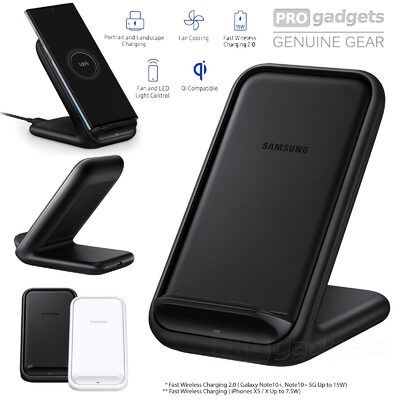 Genuine Samsung Wireless Fast Charging 2.0 Charger Stand Galaxy S10 Note 10 Plus