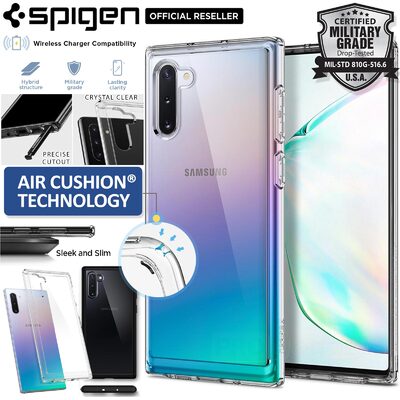 Galaxy Note 10 Case, Genuine SPIGEN Ultra Hybrid Hard Bumper Cover for Samsung