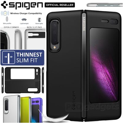 Genuine Spigen Ultra Thin Fit Exact Fit Slim Hard Cover  Case for Samsung Galaxy Fold