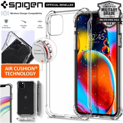 iPhone 11 Pro Case, Genuine SPIGEN Rugged Crystal Slim Thin Cover for Apple