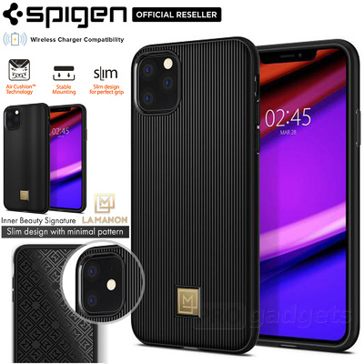 iPhone 11 Pro Max Case, Genuine SPIGEN La Manon Classy Chic Design Soft Cover for Apple