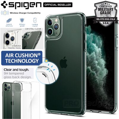 iPhone 11 Pro Max Case, Genuine SPIGEN Quartz Hybrid Cover for Apple