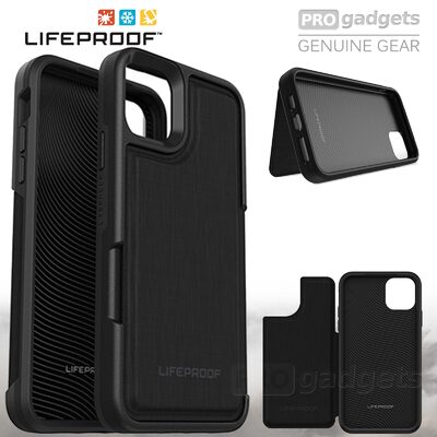 iPhone 11 Pro Max Case, Genuine LIFEPROOF FLIP Wallet Folio Hard Cover for Apple