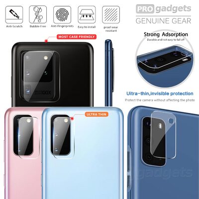 Galaxy S20 Ultra 5G Camera Lens Tempered Glass Slim Protector for Samsung