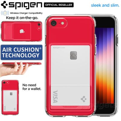 SPIGEN Crystal Slot Case for iPhone SE 2022 / SE 2020 / 8 / 7