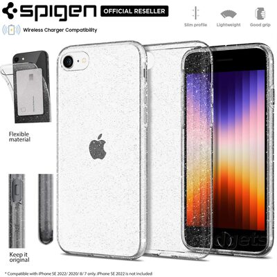 SPIGEN Liquid Crystal Glitter Case for iPhone SE 2022 / SE 2020 / 8 / 7