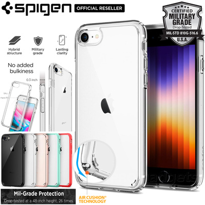 SPIGEN Ultra Hybrid 2 Case for iPhone SE 2022 / SE 2020 / 8 / 7