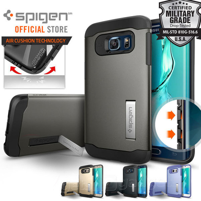 Galaxy S6 Edge Plus Case, Genuine SPIGEN Slim Armor for Samsung Unpackaged