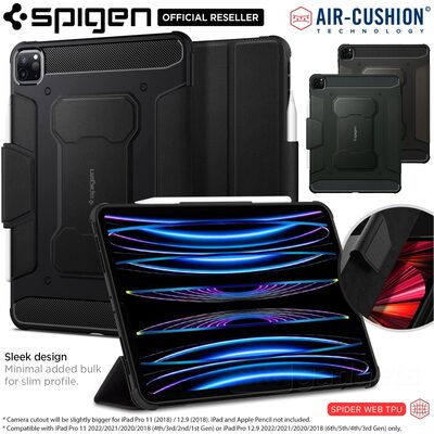 SPIGEN Rugged Armor Pro Case for iPad Pro 11 (2022/2021/2020/2018)