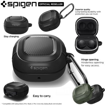 SPIGEN Rugged Armor Case for Galaxy Buds 2 Pro / Buds 2 / Pro / Live