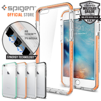 iPhone 6S Plus / 6 Plus Case,  Genuine SPIGEN Ultra Hybrid TECH TPU Bumper Cover for Apple