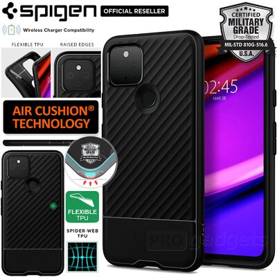 Genuine SPIGEN Core Armor Sleek Protection Soft Cover for Google Pixel 5 Case